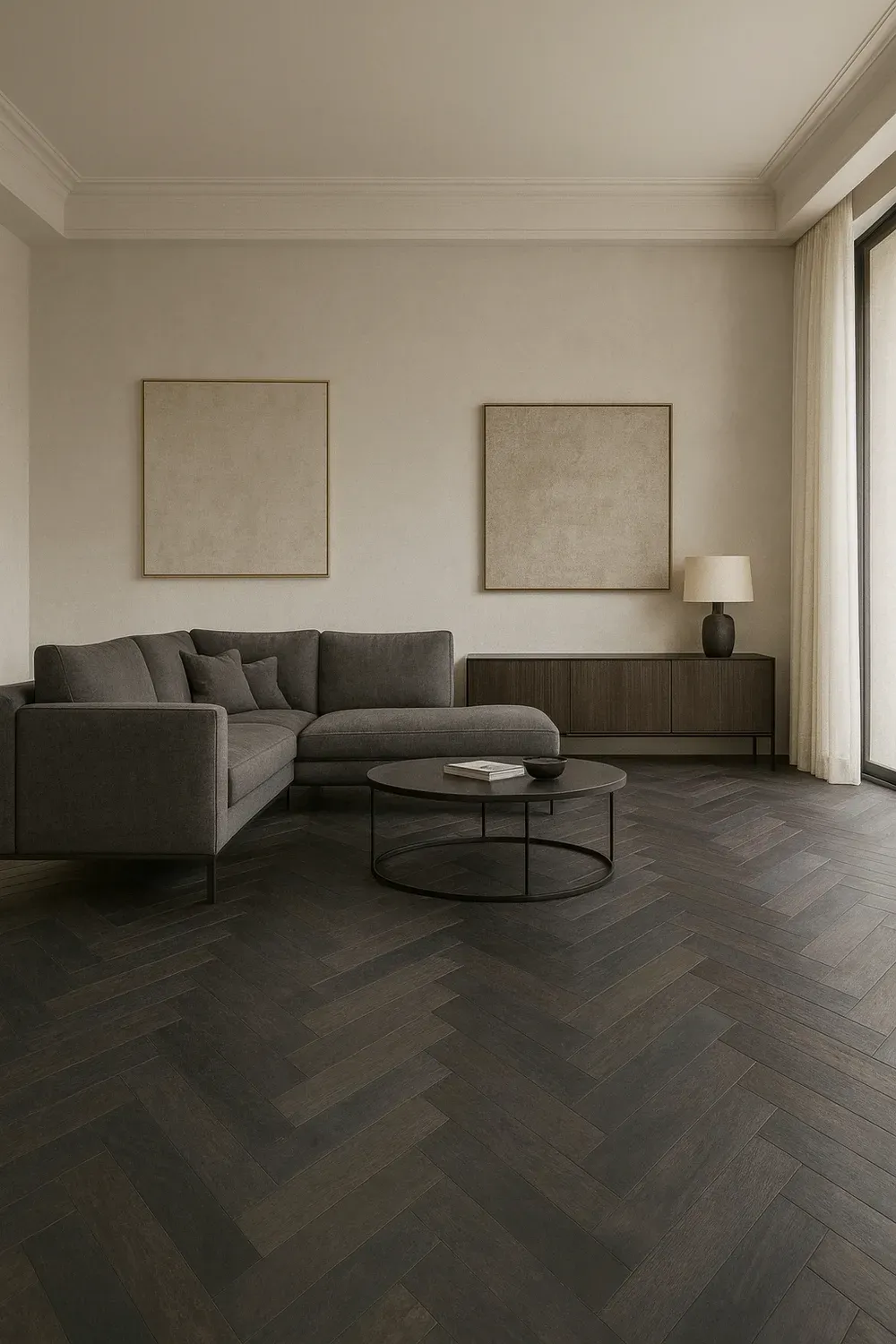 Rome Grey · Herringbone