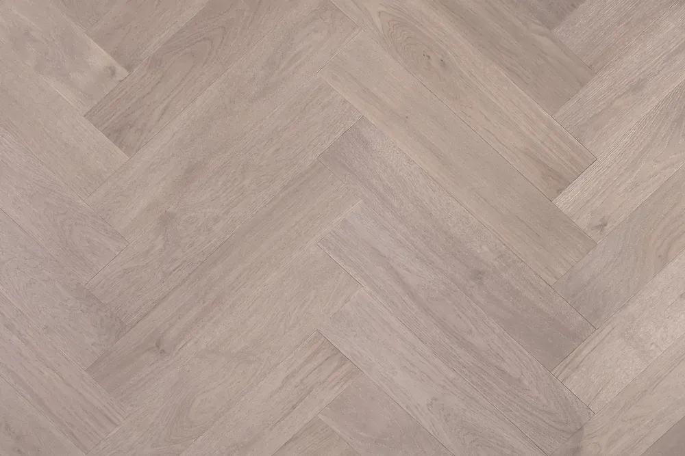 Soft Pale Oak Herringbone