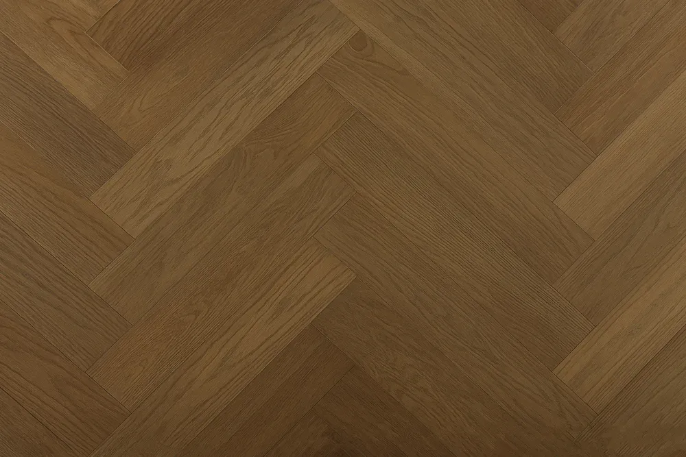 Vintage Mocha Herringbone