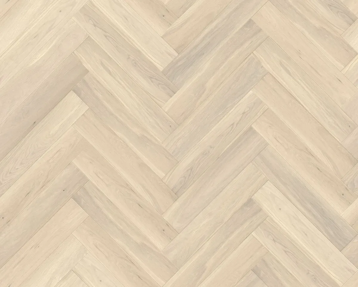 Antique White Herringbone