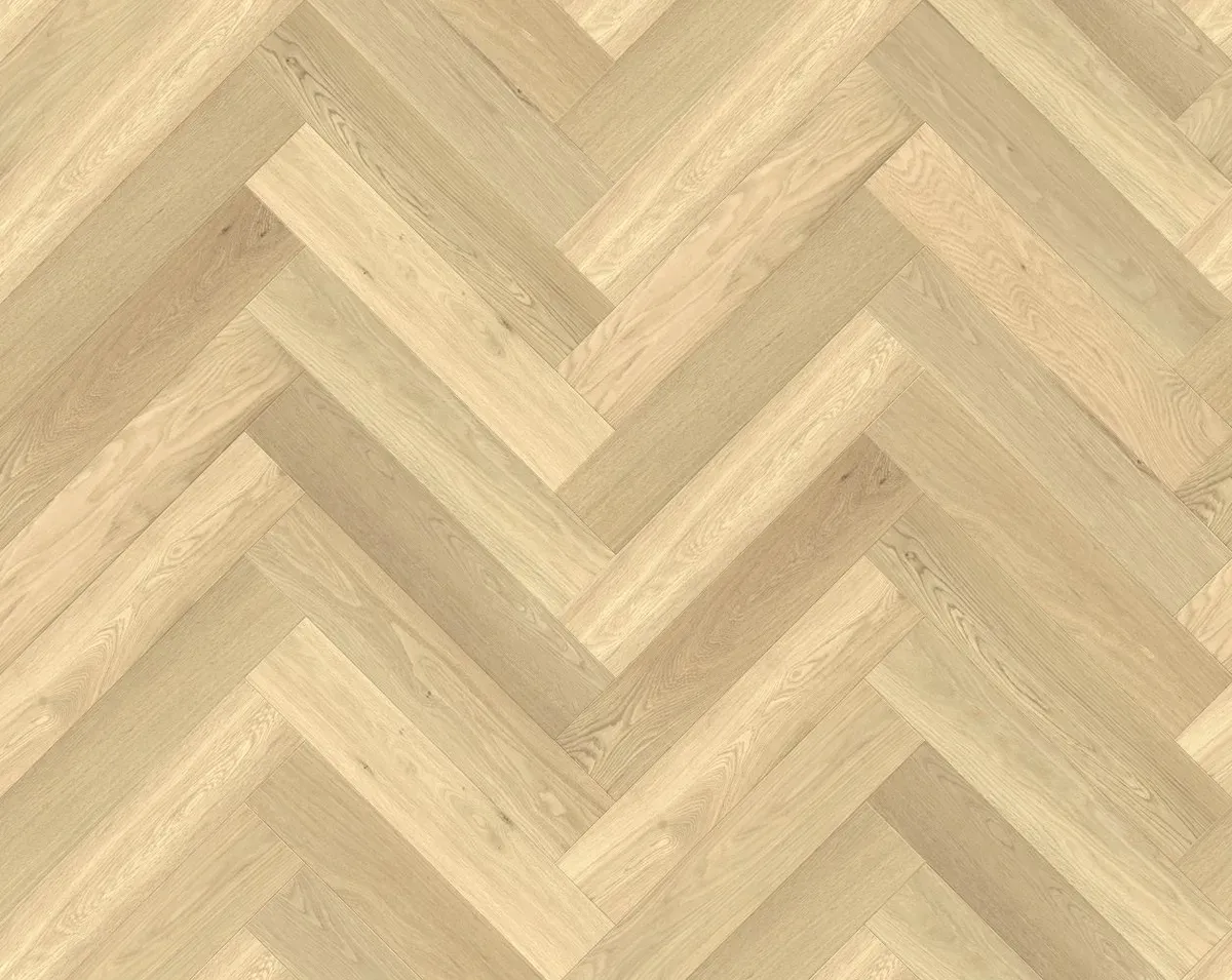 Mellow Beige Herringbone